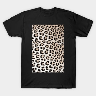 Leopard Print in Leopard Spots Pattern T-Shirt